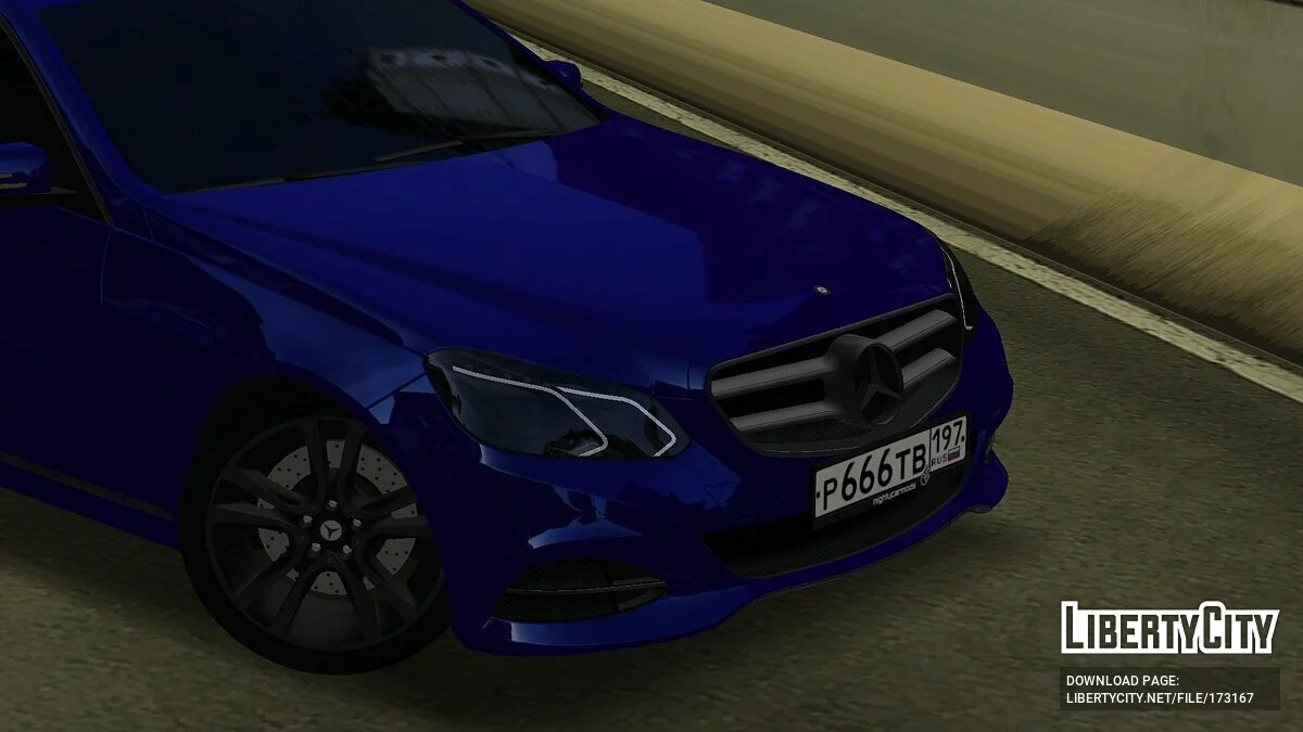 Mercedes-Benz E400 W212 / GTA San Andreas