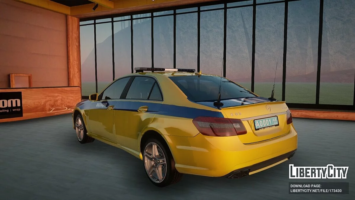 Mercedes-Benz E63 AMG ГАИ / GTA San Andreas