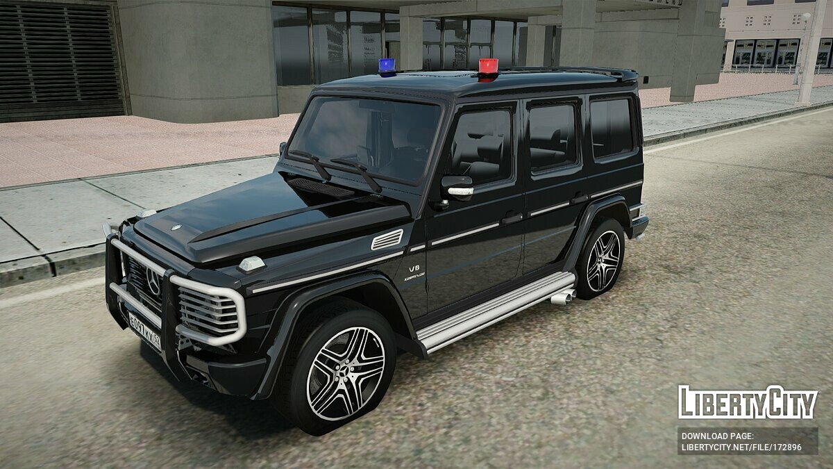 Скачать Mercedes-Benz G55 ФСО для GTA San Andreas