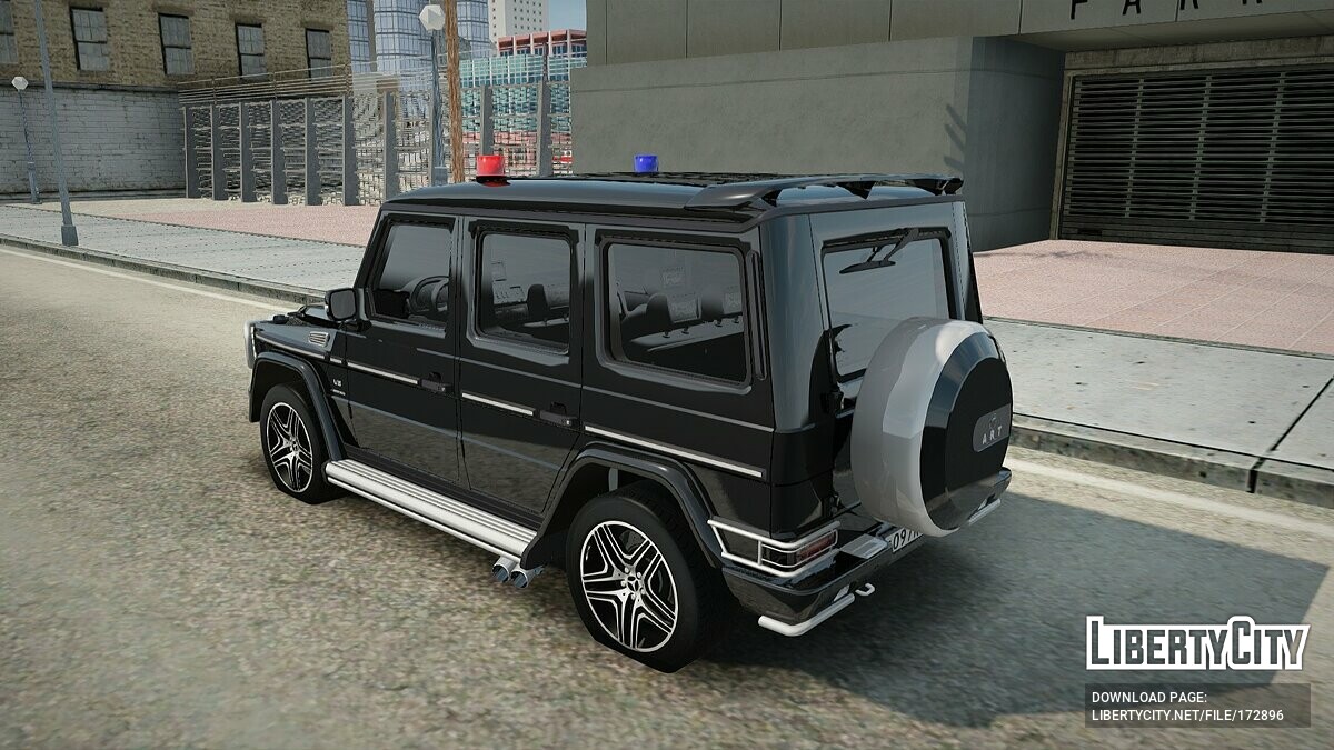 Скачать Mercedes-Benz G55 ФСО для GTA San Andreas