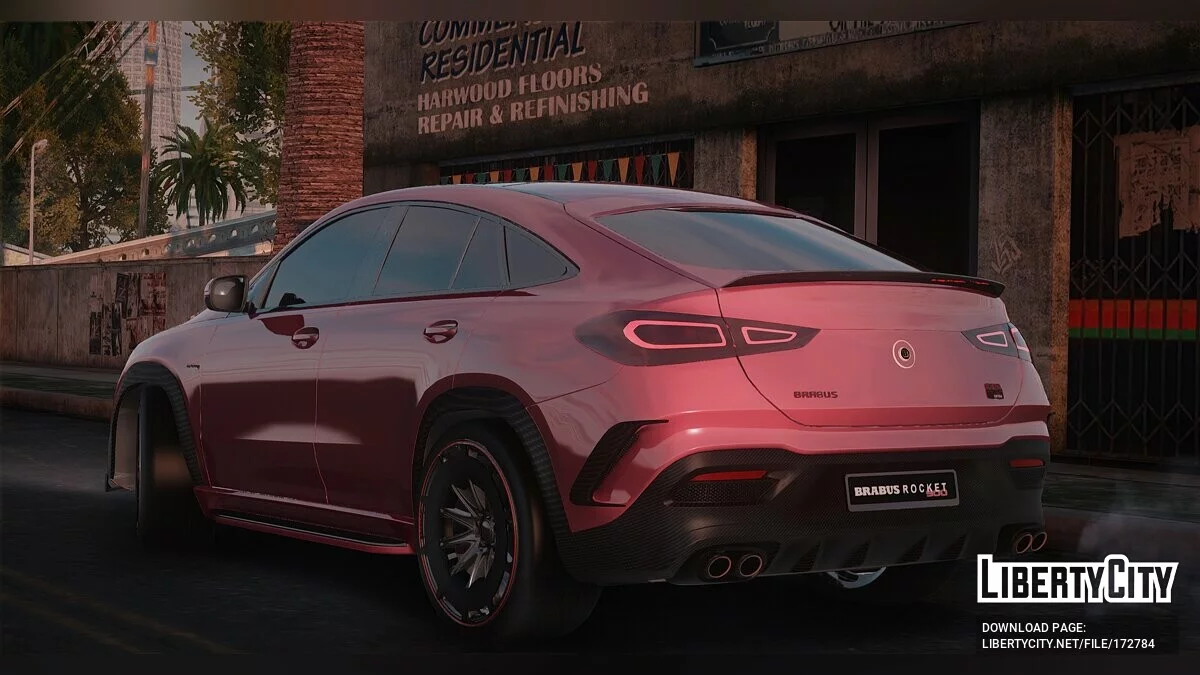 Mercedes-Benz GLE 900 Coupe Brabus Rocket / GTA San Andreas