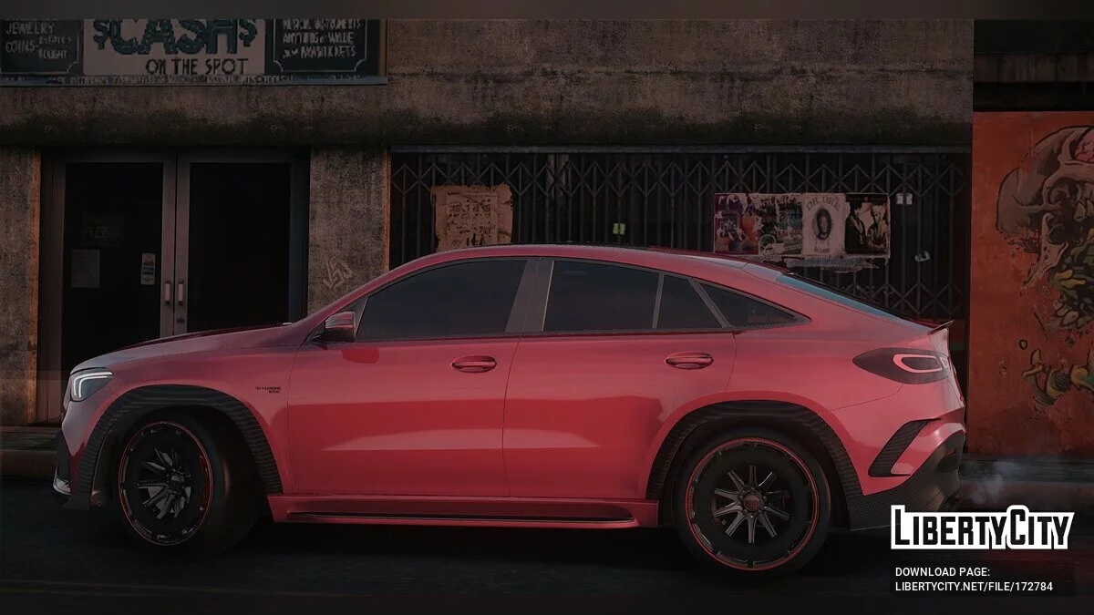 Mercedes-Benz GLE 900 Coupe Brabus Rocket / GTA San Andreas