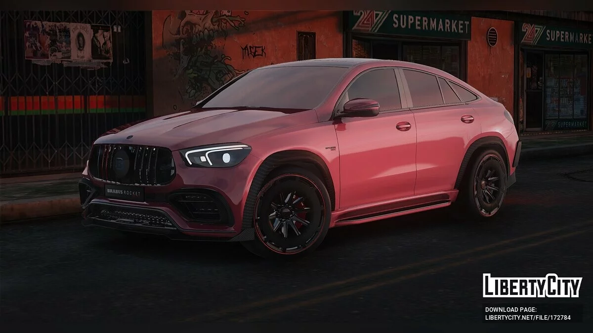 Mercedes-Benz GLE 900 Coupe Brabus Rocket / GTA San Andreas