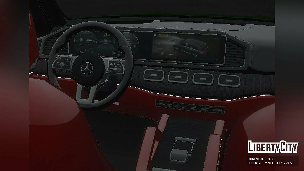Mercedes-Benz GLS 500 / GTA San Andreas