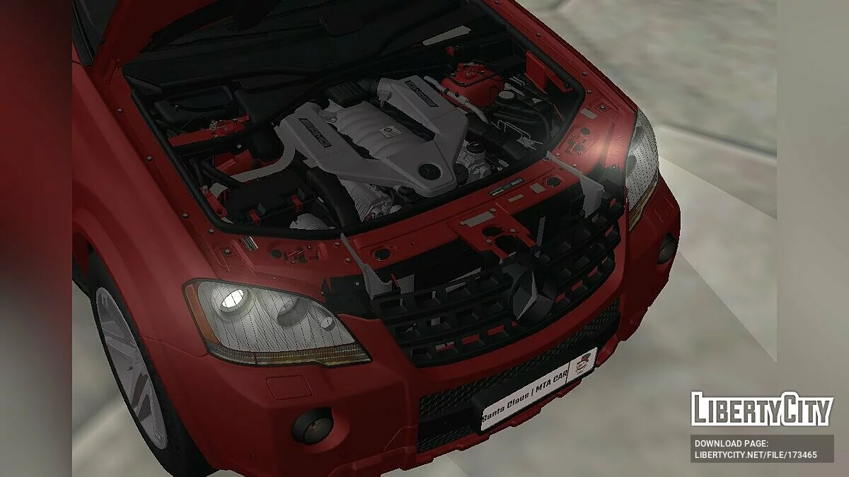 Mercedes-Benz ML 63 AMG 2008 / GTA San Andreas