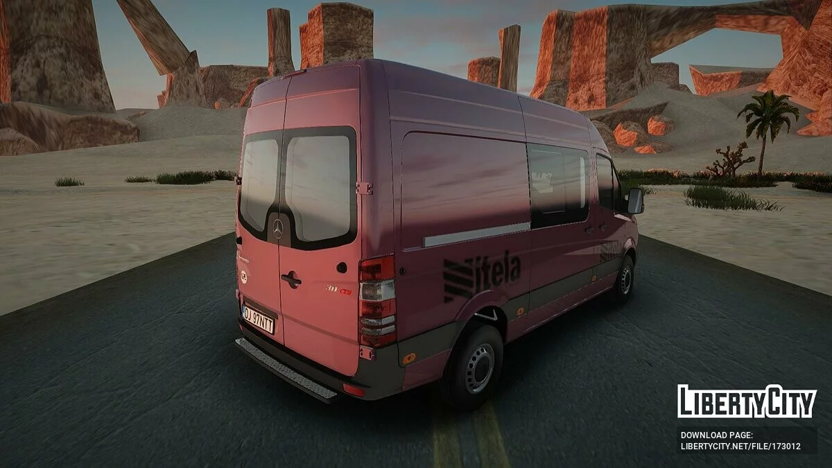 Mercedes-Benz Sprinter NITELA / GTA San Andreas