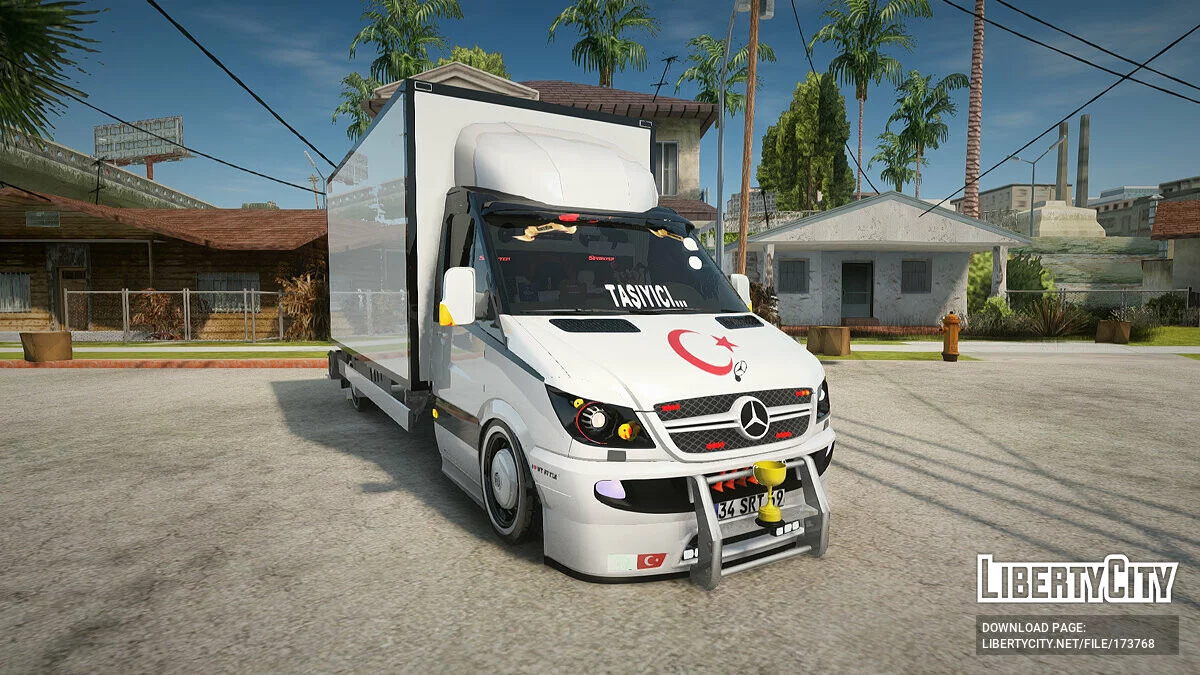 Mercedes-Benz Sprinter v3 / GTA San Andreas