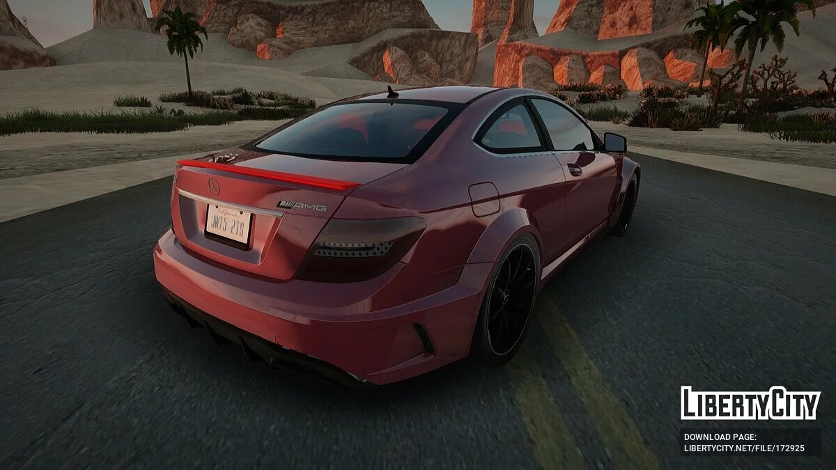 Mercedes C63 AMG Japan Limited / GTA San Andreas