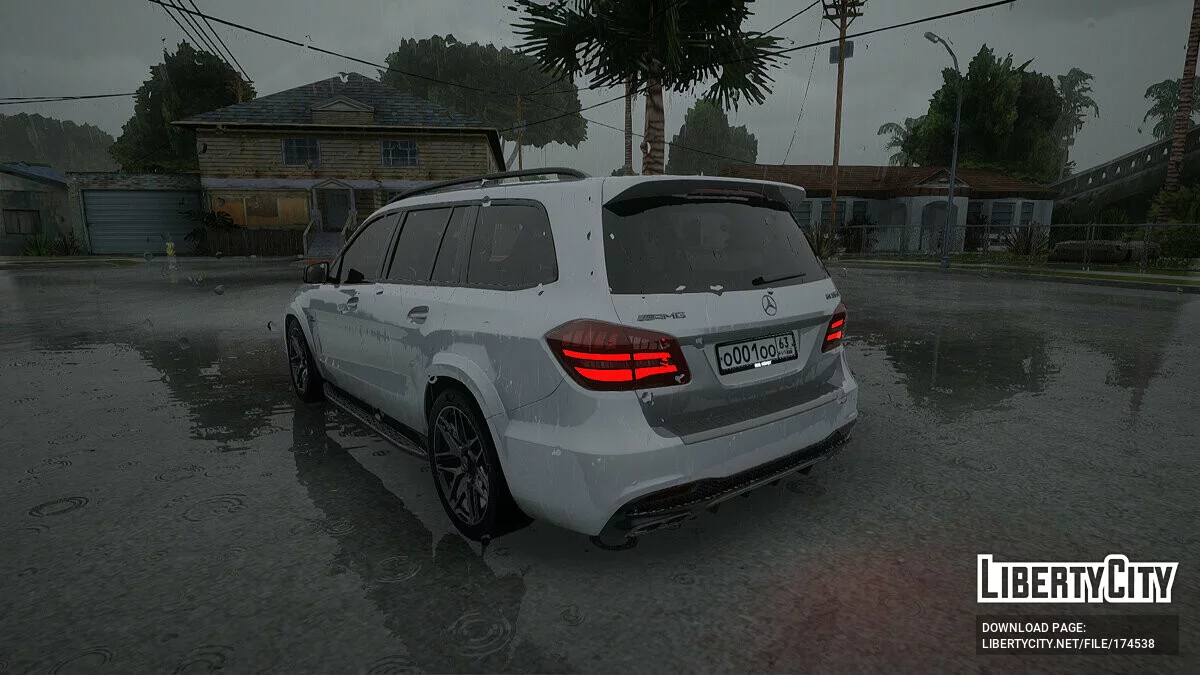 Mercedes-Benz AMG GLS 63 / GTA San Andreas