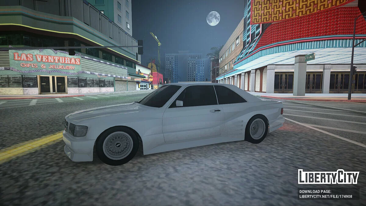 Mercedes-Benz C126 560SEC / GTA San Andreas