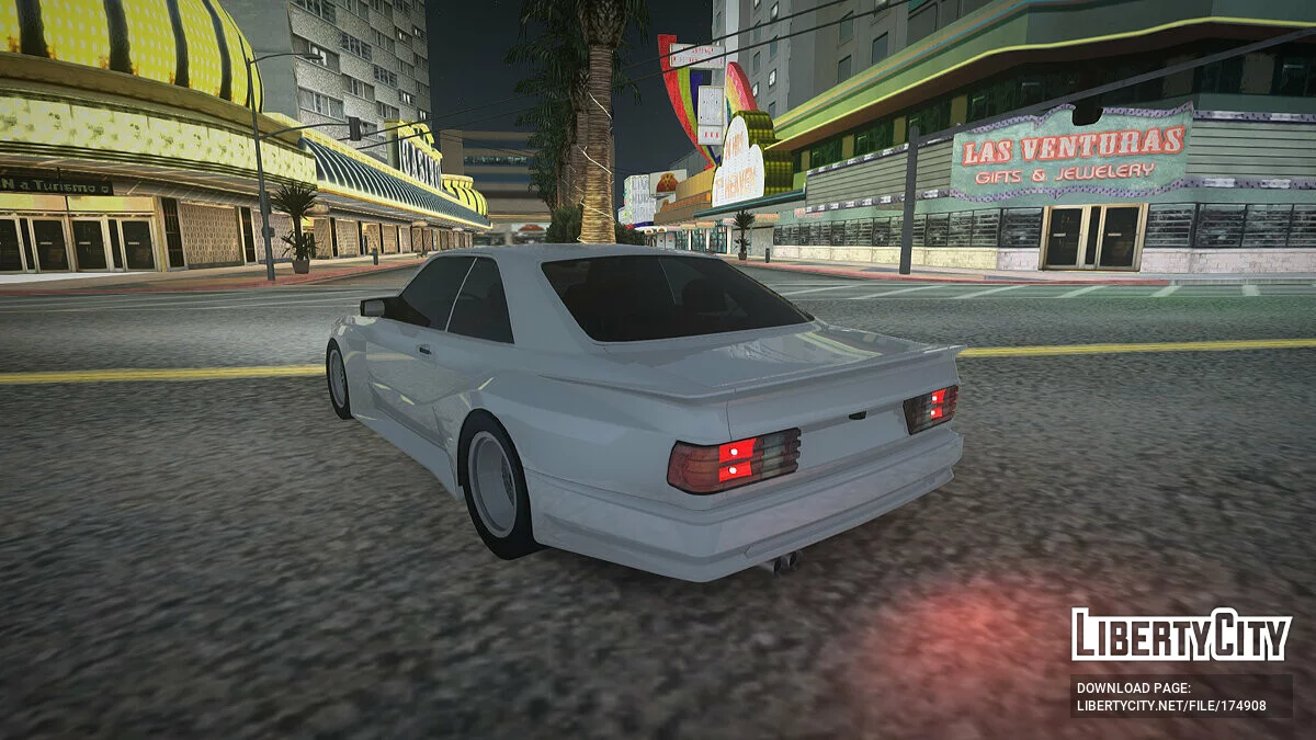 Mercedes-Benz C126 560SEC / GTA San Andreas