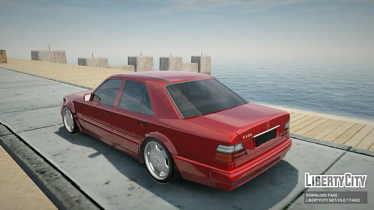 Mercedes-Benz E500 W124 / GTA San Andreas