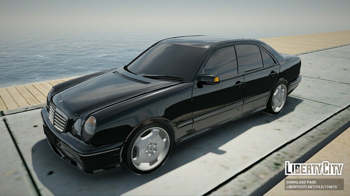 Скачать Mercedes-Benz E55 AMG для GTA San Andreas