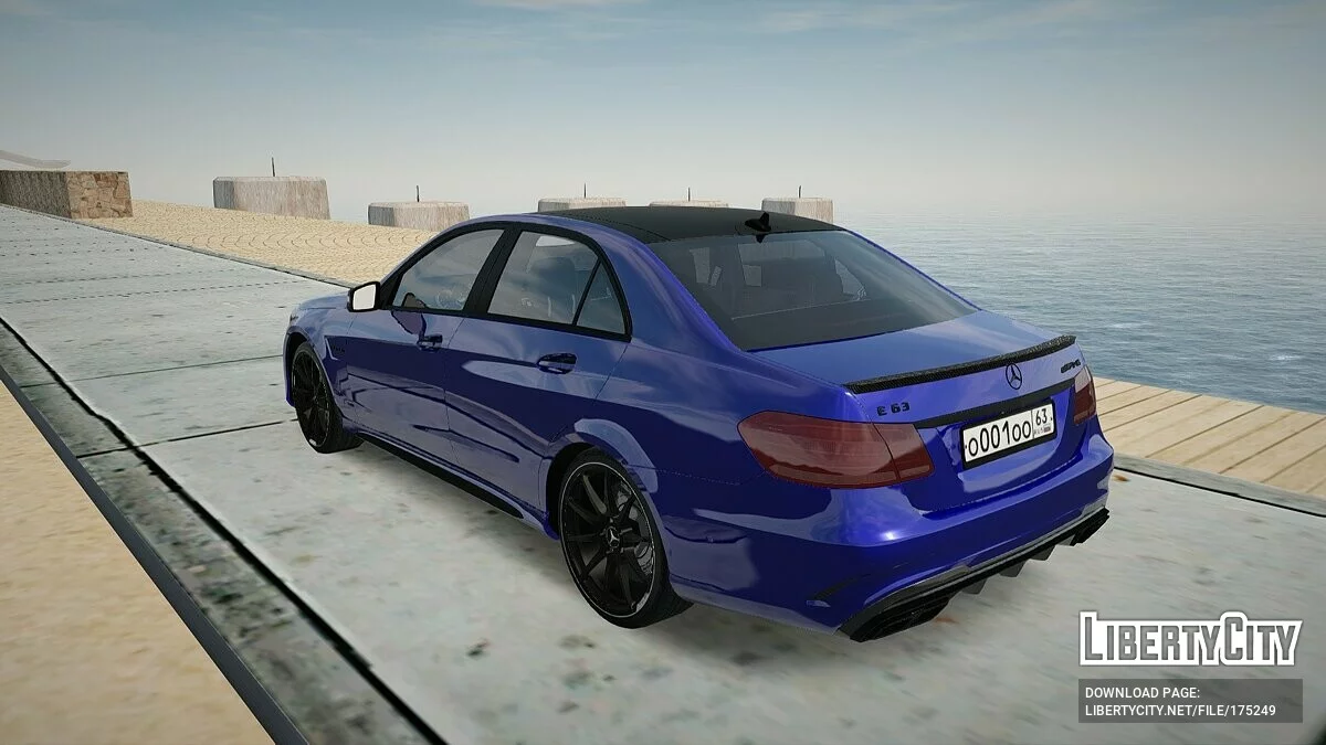 Mercedes-Benz E63 W212 AMG / GTA San Andreas