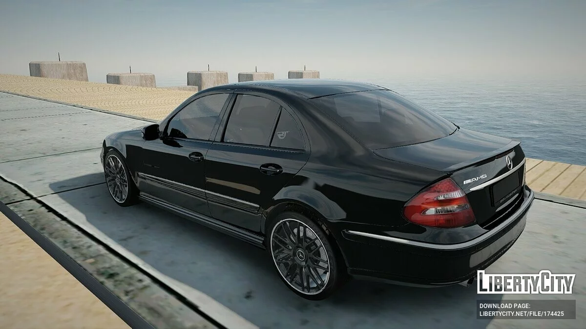 Mercedes-Benz E63 W221 AMG / GTA San Andreas
