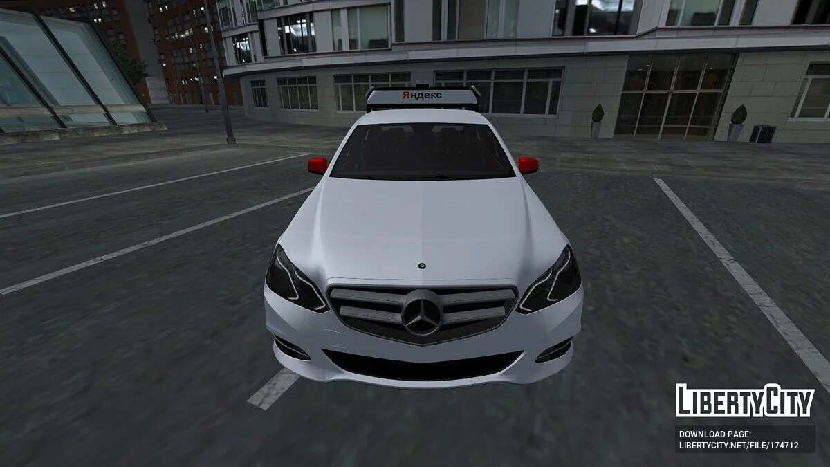 Mercedes-Benz Яндекс Беспилотник / GTA San Andreas