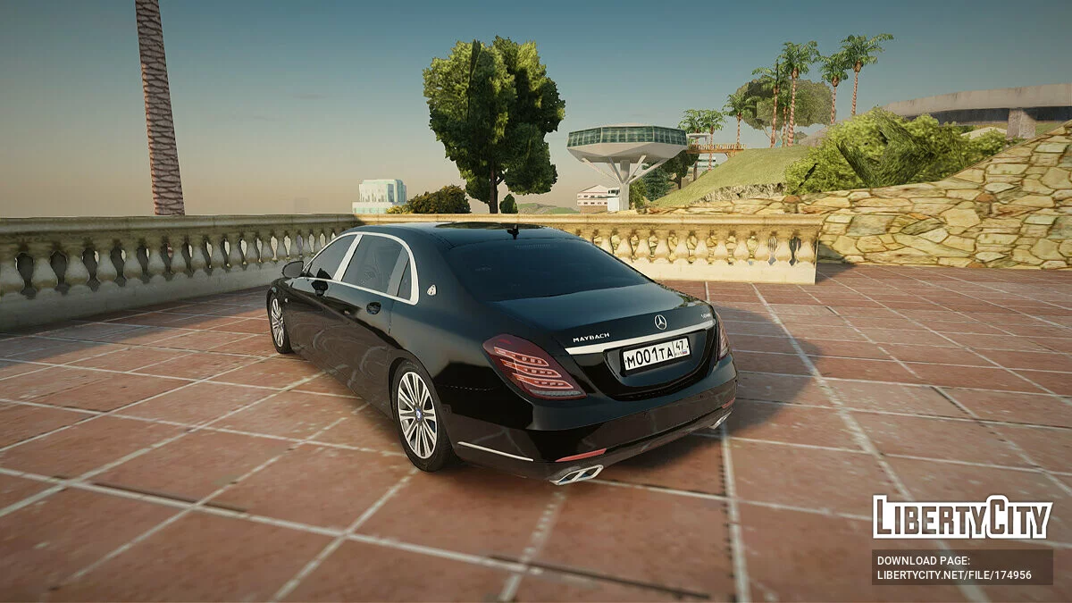 Mercedes-Benz Maybach W222 / GTA San Andreas