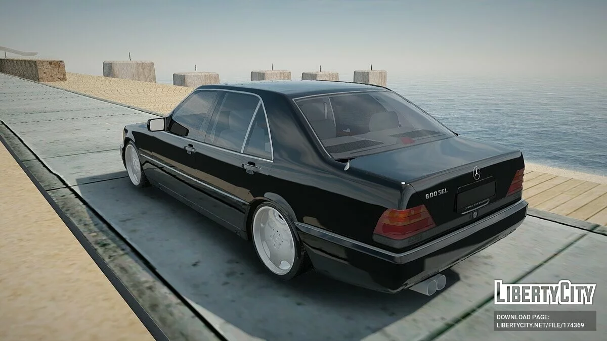 Mercedes-Benz S600 W140 / GTA San Andreas