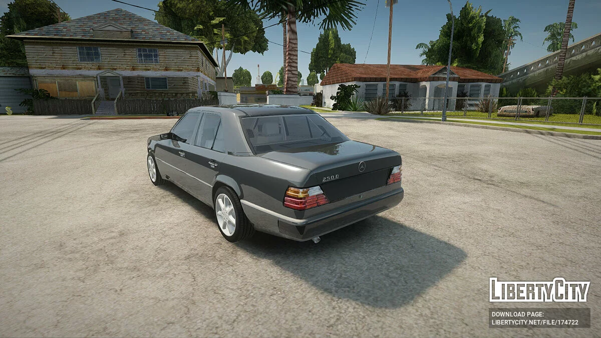 Mercedes-Benz W124 Разбор / GTA San Andreas