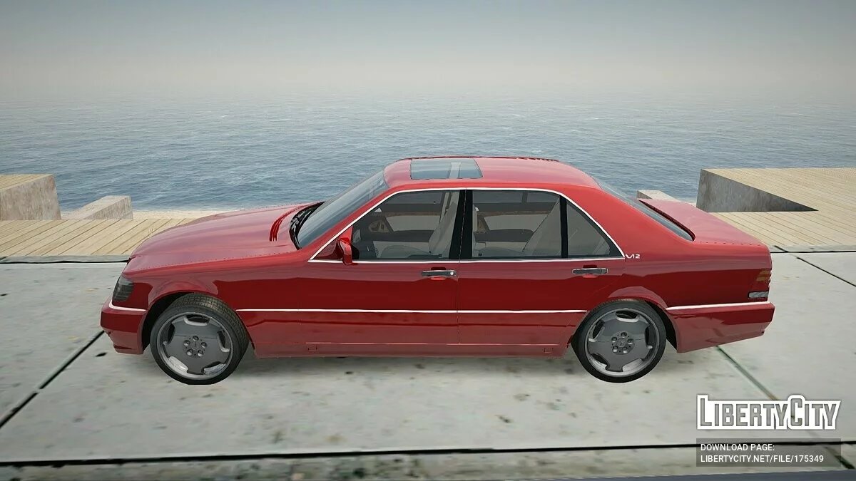 Mercedes-Benz W140 / GTA San Andreas