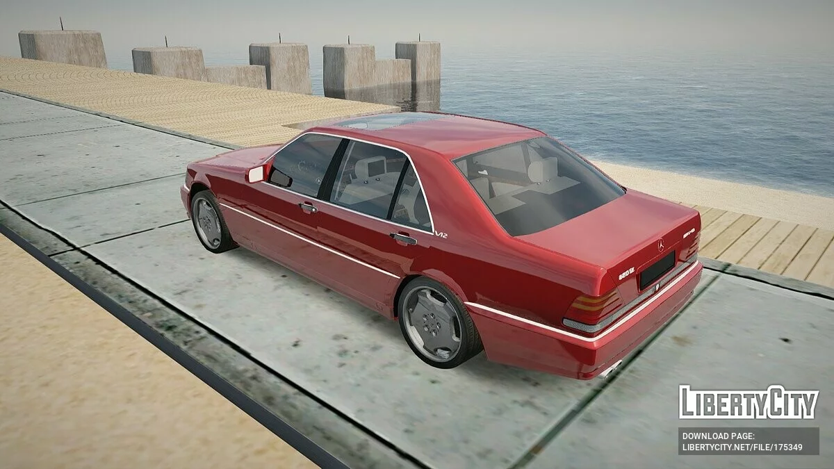 Mercedes-Benz W140 / GTA San Andreas