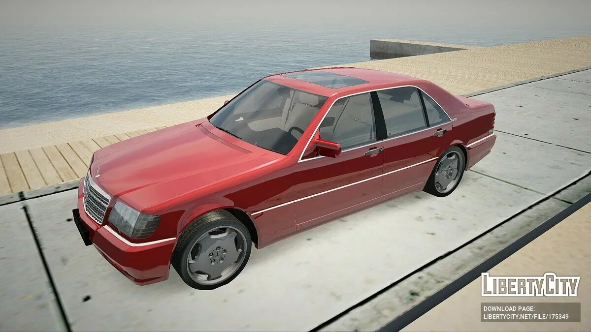 Mercedes-Benz W140 / GTA San Andreas