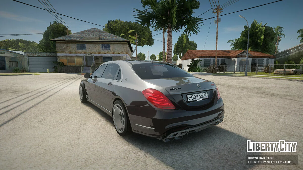 Mercedes-Benz X222 / GTA San Andreas
