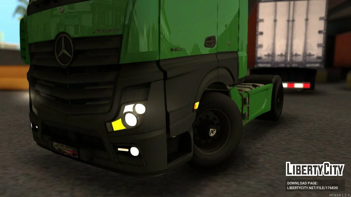 Mercedes-Benz Actros MP IV Euro 6 / GTA San Andreas
