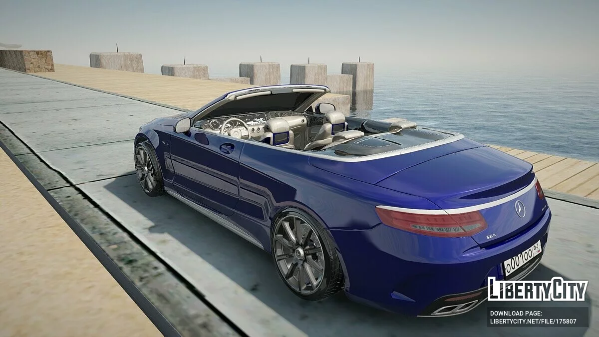 Mercedes-Benz C63 AMG Coupe / GTA San Andreas