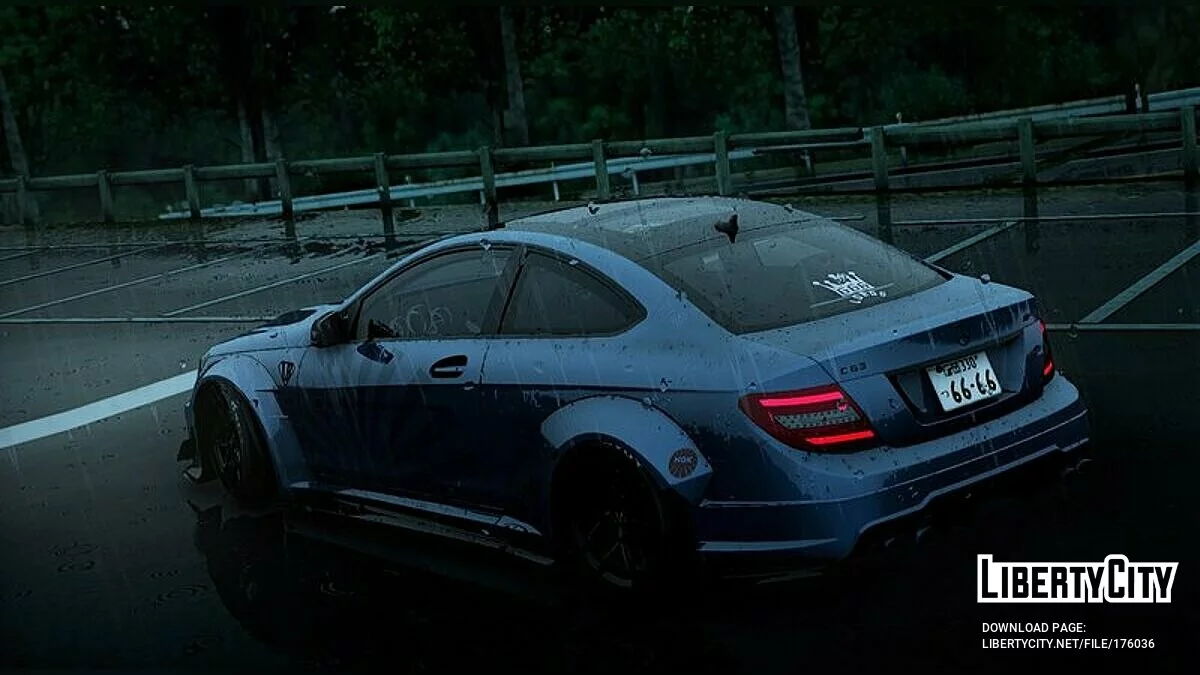 Mercedes-Benz C63 Liberty Walk / GTA San Andreas