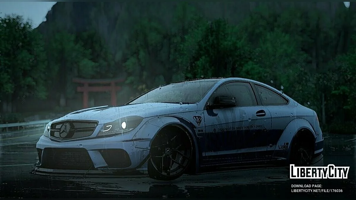 Mercedes-Benz C63 Liberty Walk / GTA San Andreas