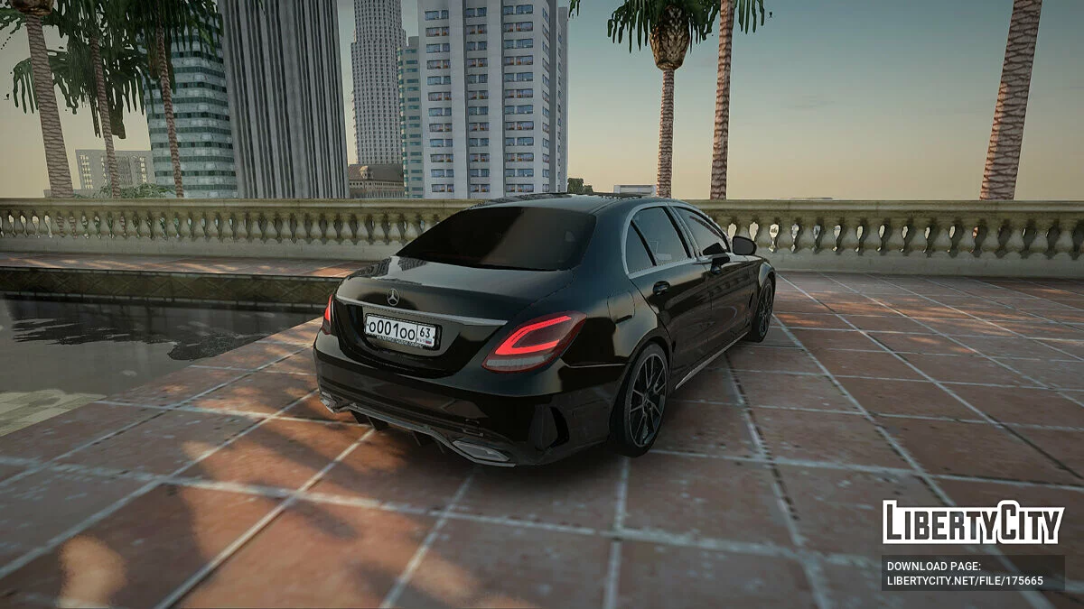 Mercedes-Benz C63 / GTA San Andreas