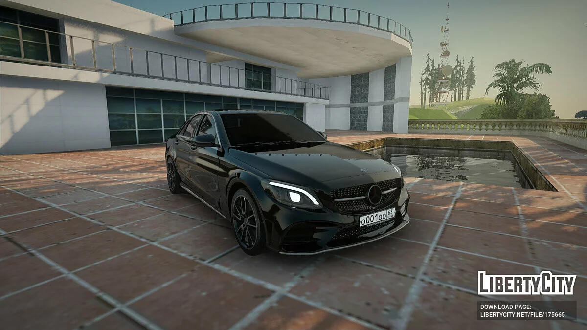 Mercedes-Benz C63 / GTA San Andreas
