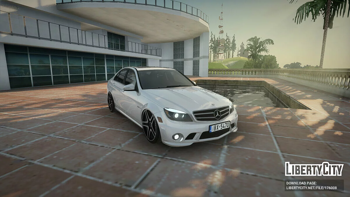 Mercedes-Benz C63 / GTA San Andreas
