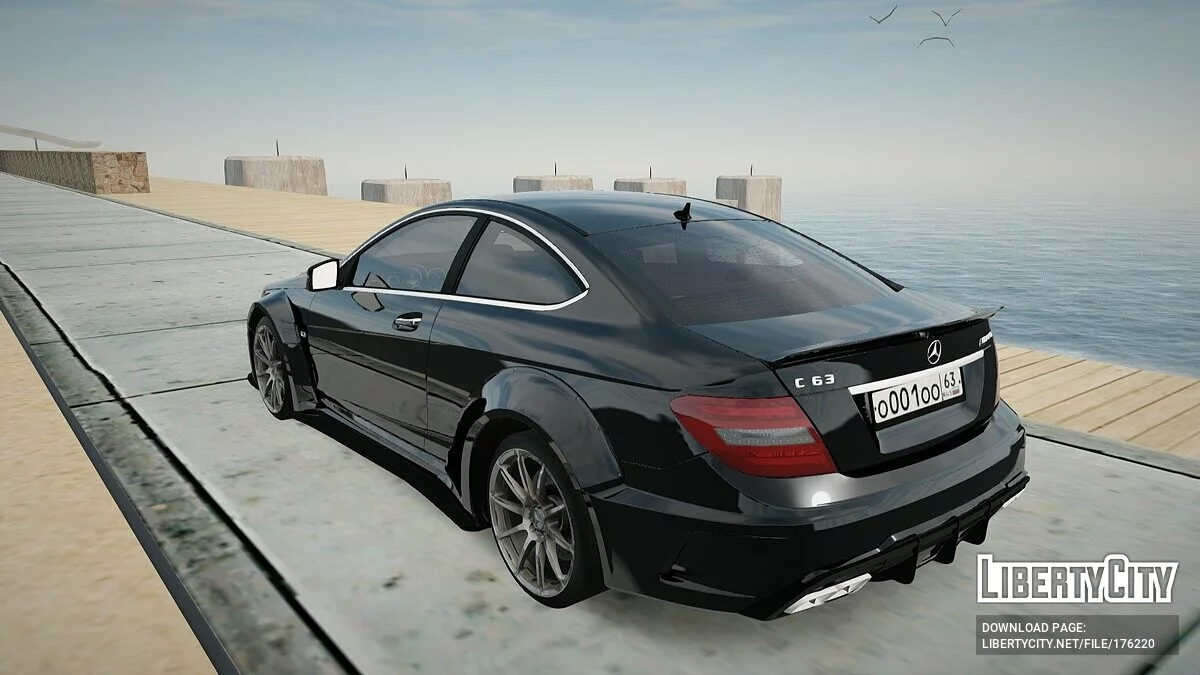 Mercedes-Benz C63 / GTA San Andreas