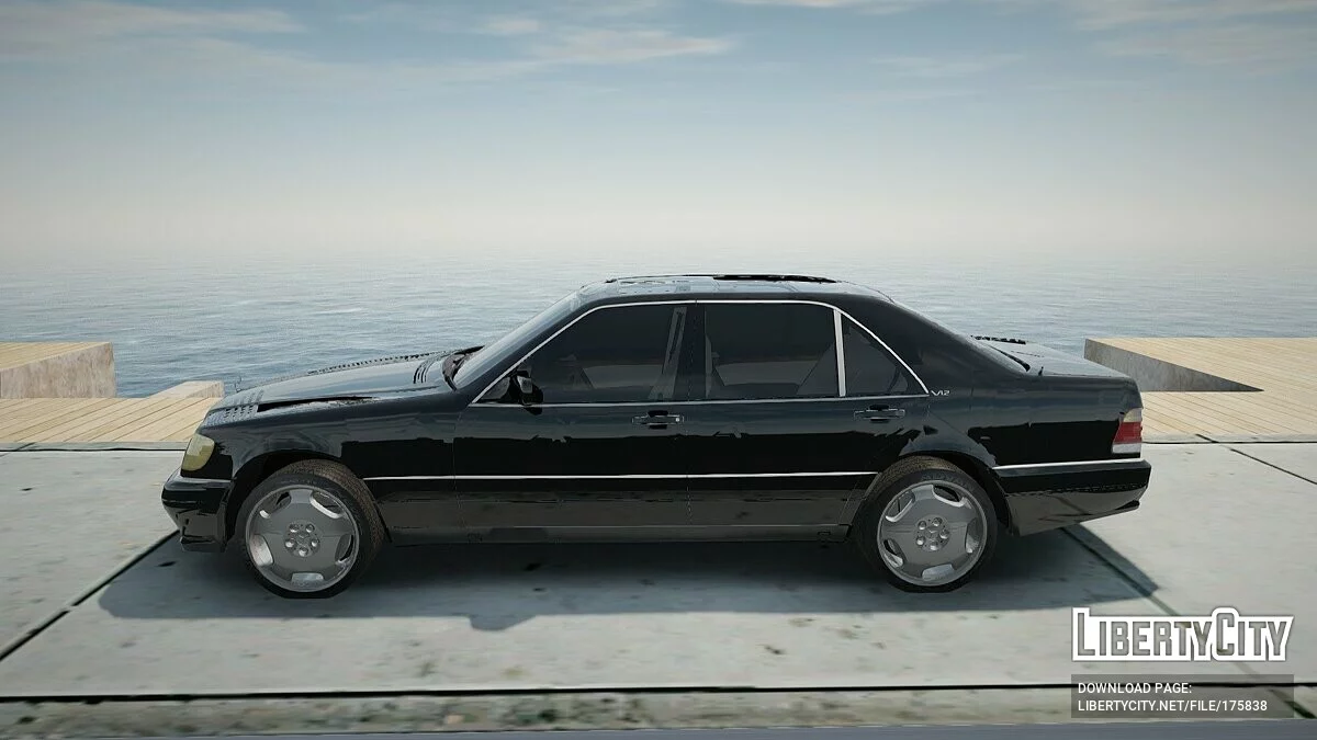 Mercedes-Benz W140 S600L / GTA San Andreas