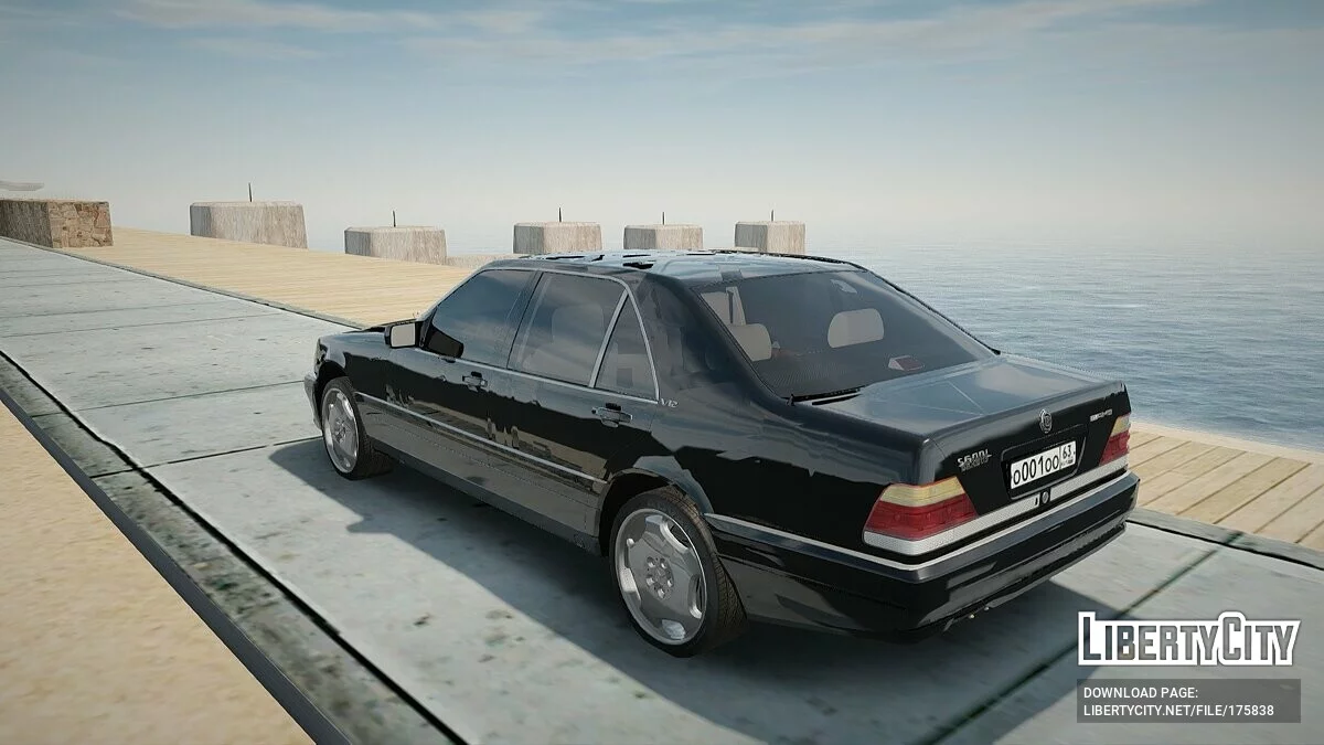 Mercedes-Benz W140 S600L / GTA San Andreas