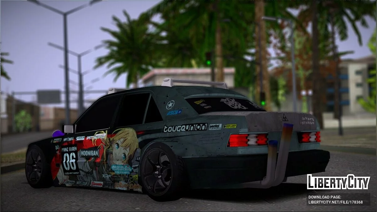 Mercedes-Benz 190E / GTA San Andreas