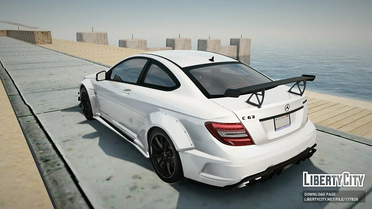 Mercedes-Benz C63 AMG W204 / GTA San Andreas