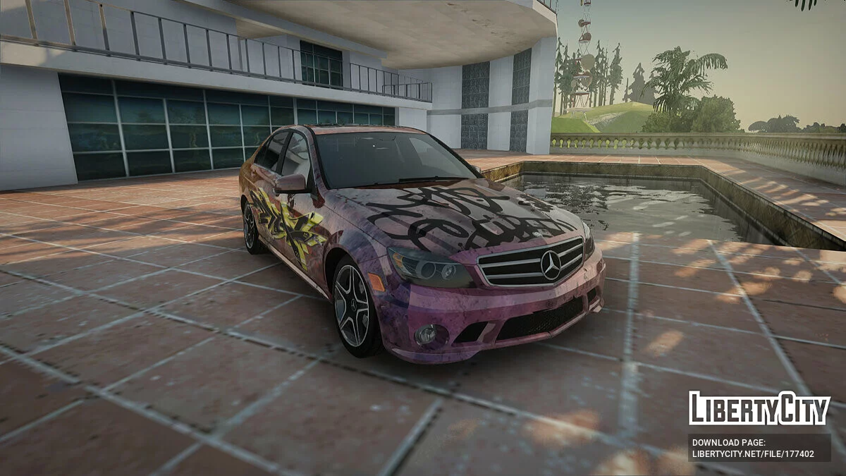 Mercedes-Benz C63 AMG / GTA San Andreas