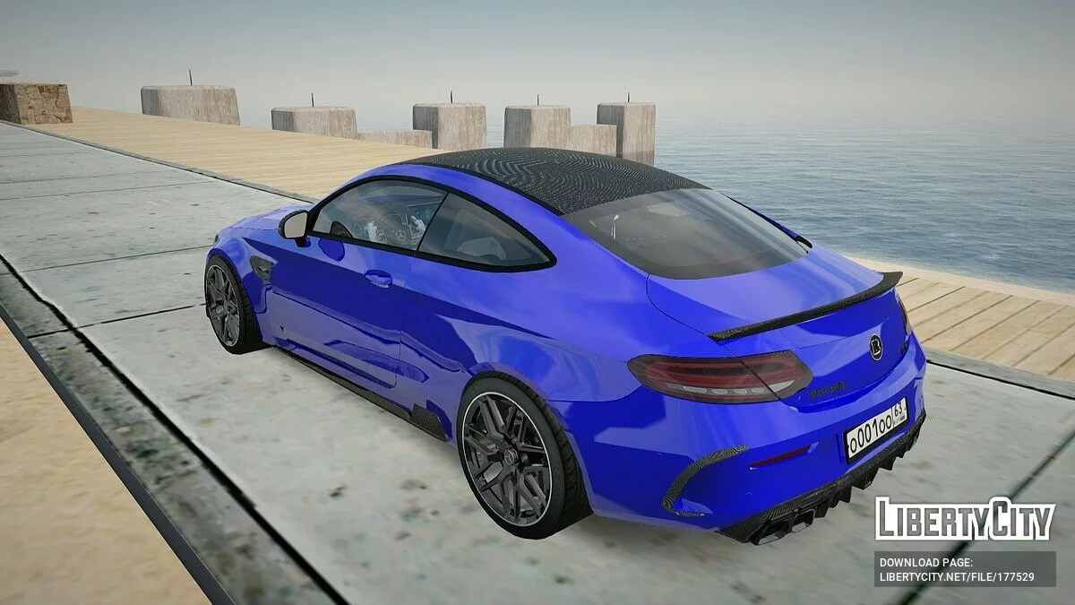 Mercedes-Benz C63 Brabus / GTA San Andreas