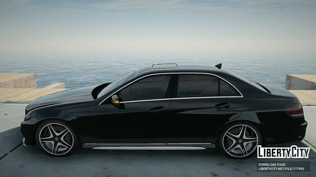 Mercedes-Benz E200 / GTA San Andreas