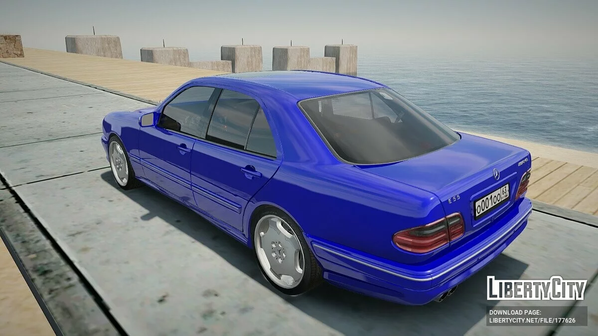 Mercedes-Benz E55 AMG / GTA San Andreas