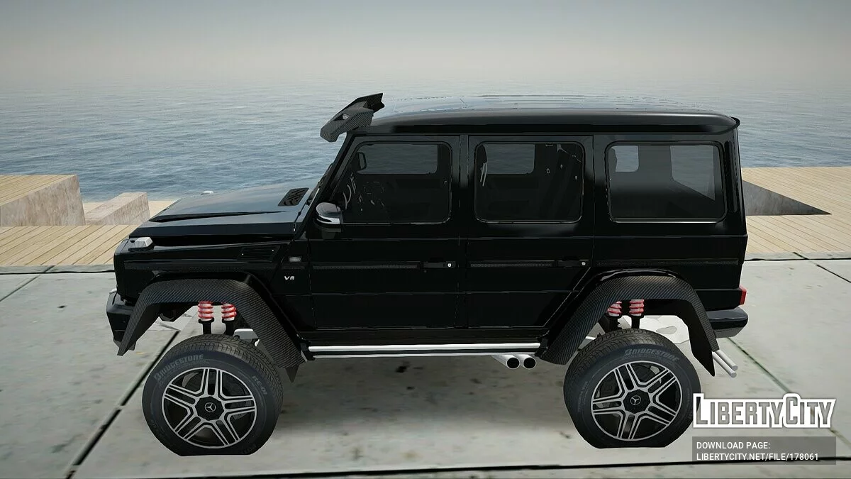 Mercedes-Benz G500 4x4 / GTA San Andreas