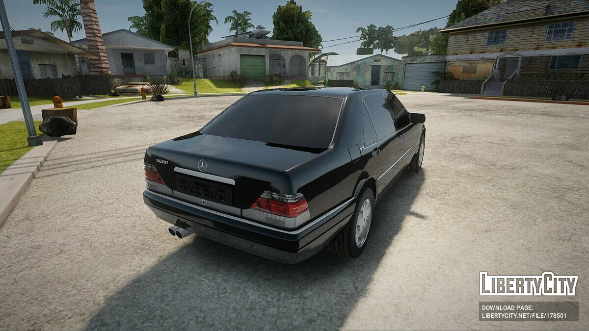 Mercedes-Benz S600 W140 / GTA San Andreas