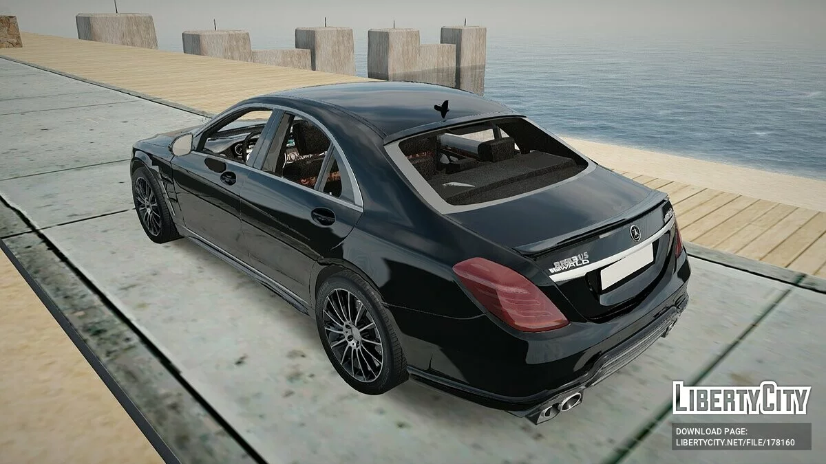Mercedes-Benz S63 (Stock-Brabus-Wald) / GTA San Andreas