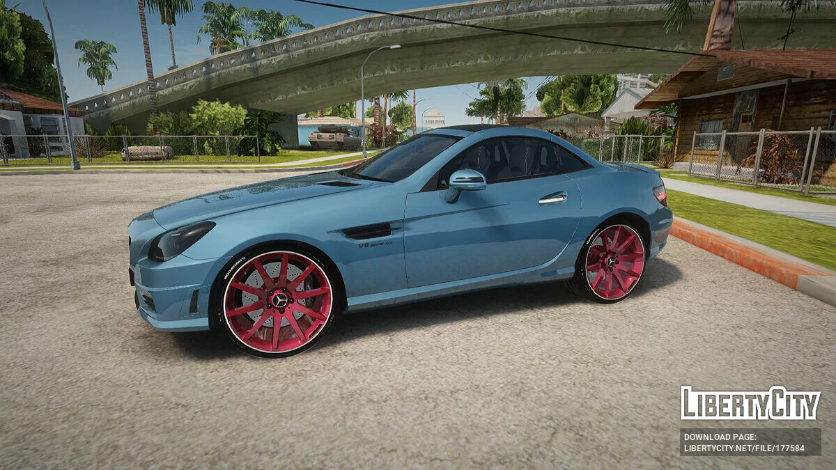 Mercedes-Benz SLK55 AMG 2012 / GTA San Andreas