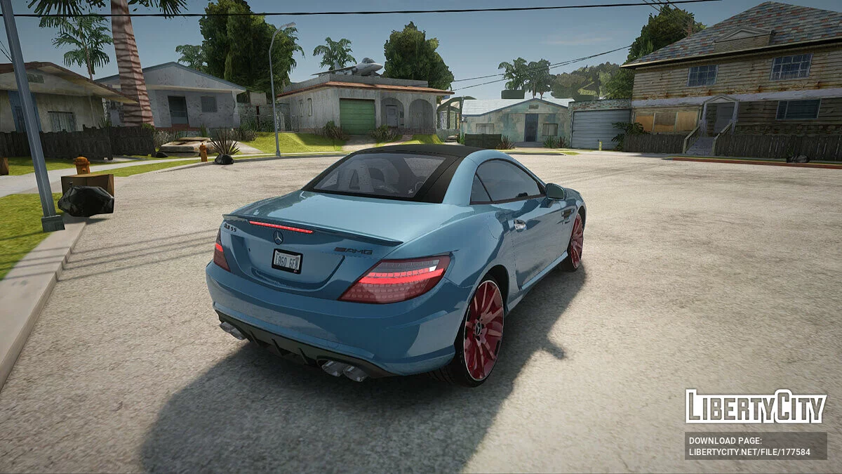 Mercedes-Benz SLK55 AMG 2012 / GTA San Andreas