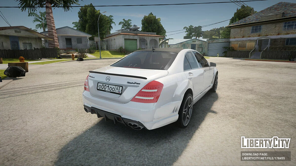 Mercedes-Benz W221 / GTA San Andreas