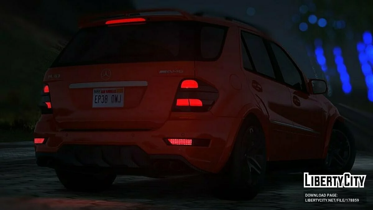 2008 Mercedes-Benz ML 63 Amg / GTA San Andreas